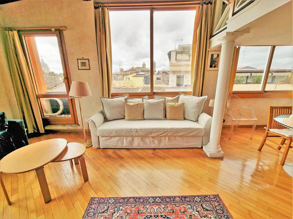 Amazing Panoramic Artist'S Loft Spanish Steps Řím Exteriér fotografie