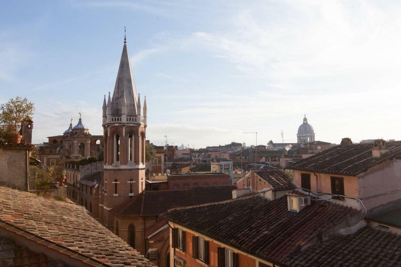 Amazing Panoramic Artist'S Loft Spanish Steps Řím Exteriér fotografie