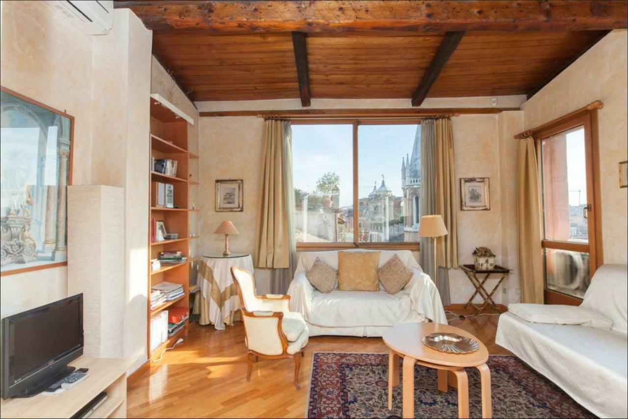 Amazing Panoramic Artist'S Loft Spanish Steps Řím Exteriér fotografie